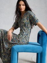 Load image into Gallery viewer, White Stuff UK Megan Jersey Dress Navy Multi
