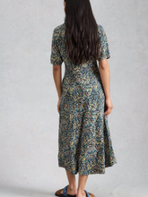 Load image into Gallery viewer, White Stuff UK Megan Jersey Dress Navy Multi

