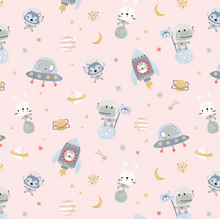 Load image into Gallery viewer, Loulou Lollipop Astro Explorers Swaddling Blanket
