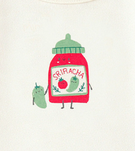 Load image into Gallery viewer, Souris Mini Sriracha Onesie
