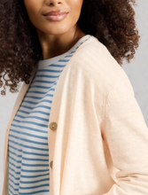 Load image into Gallery viewer, White Stuff UK Nova Linen Blend Cardi Nat White
