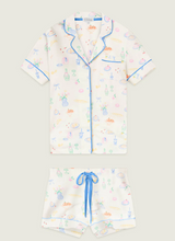 Load image into Gallery viewer, PJ Salvage Parisian Picnic Whimsy PJ Set Ivory
