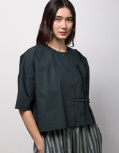 Load image into Gallery viewer, Neirami Buttons Blouse Eucalyptus
