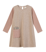 Load image into Gallery viewer, Vignette Quinn Dress Rust Floral
