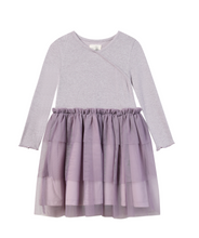 Load image into Gallery viewer, Vignette Veronika Dress  Lavender Sparkle
