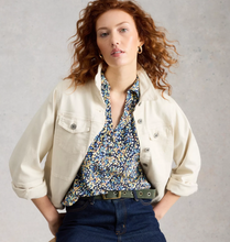 Load image into Gallery viewer, White Stuff UK Annie Jersey Shirt Navy Print
