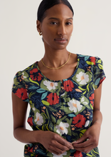 Load image into Gallery viewer, Seasalt Garden Gate Tee Summer Shadows Mix
