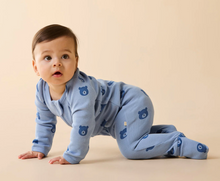 Load image into Gallery viewer, Wilson and Frenchy Bear Hugs Waffle Playsuit

