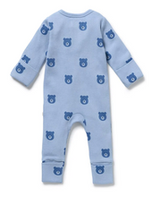 Load image into Gallery viewer, Wilson and Frenchy Bear Hugs Waffle Playsuit

