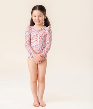 Load image into Gallery viewer, Nano Wildberries 1pc Rashguard Swimsuit Ivory
