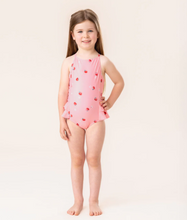 Load image into Gallery viewer, Nano Strawberry Print 1pc Swimsuit Pink
