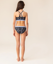 Load image into Gallery viewer, Nano Petite Fleurs 2pc Swimsuit Black
