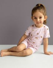 Load image into Gallery viewer, Coccoli Horse Print Modal Summer PJs Orchid

