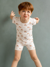 Load image into Gallery viewer, Coccoli Cow Print Modal Summer PJs
