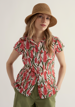 Load image into Gallery viewer, Seasalt Rushmakers Shirt Red Hot Poker Chalk
