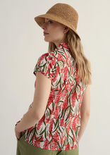 Load image into Gallery viewer, Seasalt Rushmakers Shirt Red Hot Poker Chalk
