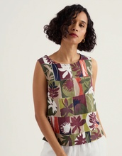 Load image into Gallery viewer, Seasalt Colour Study Top Floral Splice Cacao

