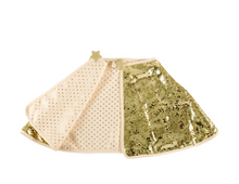 Load image into Gallery viewer, Rockahula Gold Sequin Cape

