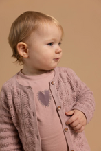 Load image into Gallery viewer, Noppies Baby Cardigan Adobe Rose
