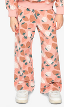 Load image into Gallery viewer, Deux Par Deux Frosted Strawberry Print Wide Leg Pant
