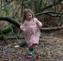 Load image into Gallery viewer, Little Green Radicals Petals Easy Peasy Dress
