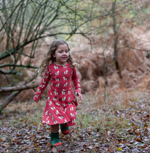 Load image into Gallery viewer, Little Green Radicals Little Unicorns Spinny Dress
