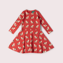 Load image into Gallery viewer, Little Green Radicals Little Unicorns Spinny Dress
