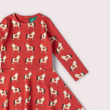 Load image into Gallery viewer, Little Green Radicals Little Unicorns Spinny Dress
