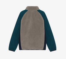 Load image into Gallery viewer, Color Kids Teddy Jacket with Fleece Sleeves Gulf Coast
