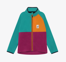 Load image into Gallery viewer, Color Kids Fleece Jacket Wild Aster
