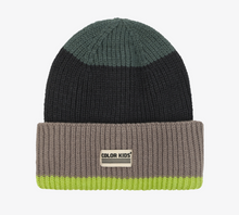 Load image into Gallery viewer, Color Kids Contrast Wool Beanies
