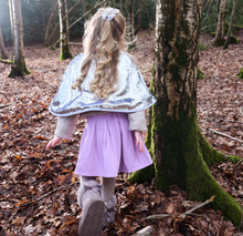 Load image into Gallery viewer, Rockahula Silver Sequin Cape
