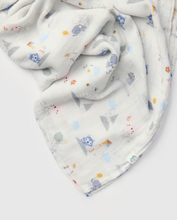 Load image into Gallery viewer, Loulou Lollipop Mini Mathletes Swaddling Blanket
