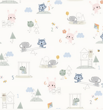 Load image into Gallery viewer, Loulou Lollipop Mini Mathletes Swaddling Blanket

