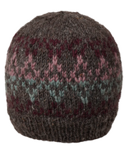 Load image into Gallery viewer, Ambler Prism Beanie Heather Brown
