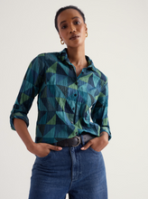 Load image into Gallery viewer, Seasalt Larissa Shirt Blanket Geo Estuary
