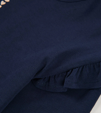 Load image into Gallery viewer, Boboli Eiffel Tower Tee Navy

