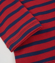 Load image into Gallery viewer, Boboli Oh La La Stripe Tee Red
