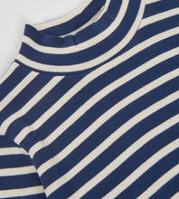 Load image into Gallery viewer, Boboli Stripe Mock Neck
