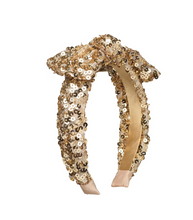 Load image into Gallery viewer, Rockahula Bedazzle Sequin Bow Headband
