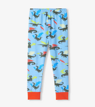 Load image into Gallery viewer, Hatley Dragons Glow in the Dark Stretch Cotton Pyjamas
