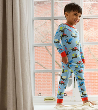 Load image into Gallery viewer, Hatley Dragons Glow in the Dark Stretch Cotton Pyjamas
