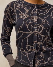 Load image into Gallery viewer, White Stuff UK Lois Print Cardi Navy Print
