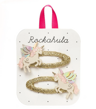 Load image into Gallery viewer, Rockahula Magical Unicorn Clips
