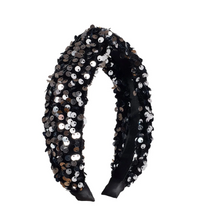 Load image into Gallery viewer, Rockahula Spellbound Sequin Knotted Headband

