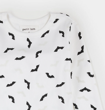 Load image into Gallery viewer, Petit Lem Glow in the Dark Bats Print Pyjamas
