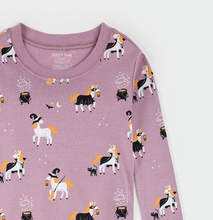 Load image into Gallery viewer, Petit Lem Halloween Bewitched Unicorn Pyjamas
