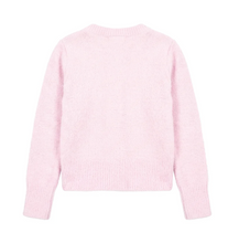 Load image into Gallery viewer, Preppy Goose Gracie Plush Cardigan Pink
