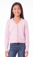 Load image into Gallery viewer, Preppy Goose Gracie Plush Cardigan Pink
