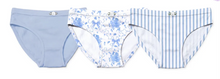 Load image into Gallery viewer, Preppy Goose 3-Pack Undies Blue Mix
